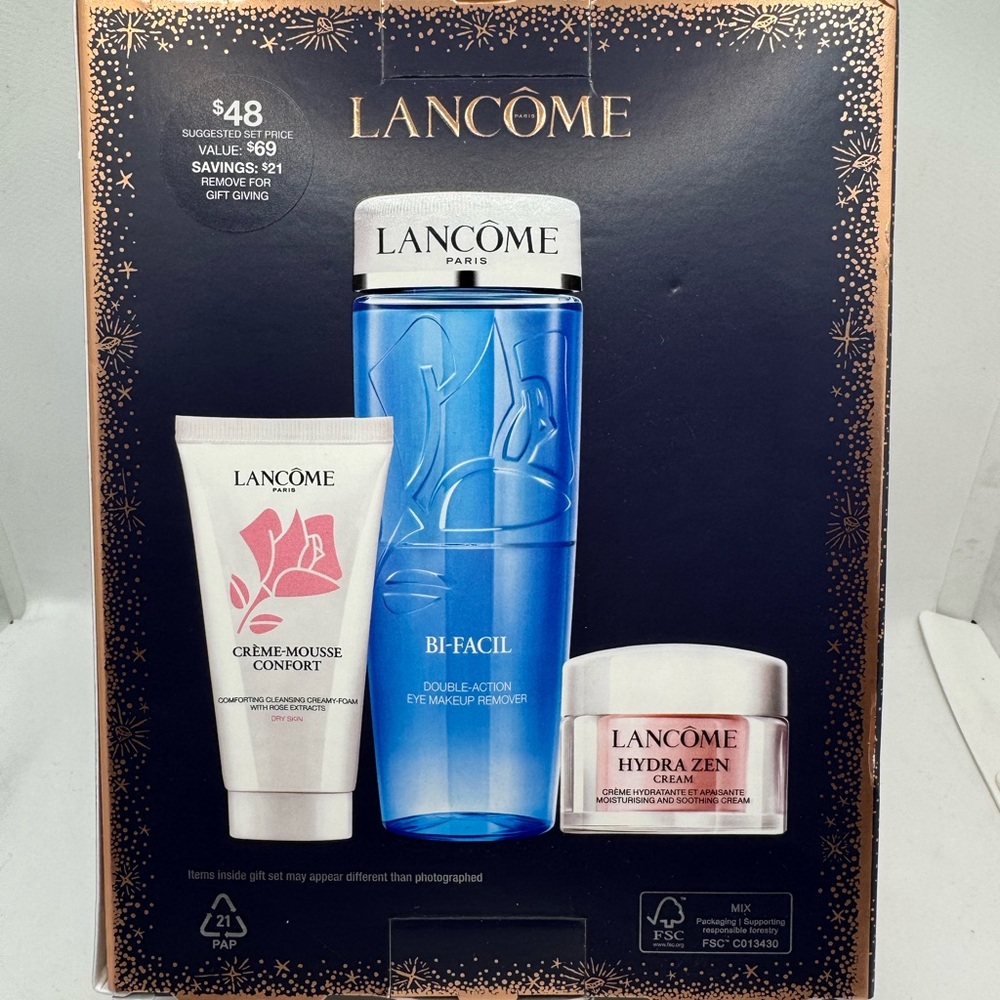 Bath & Body Set - Blue, Pink, White